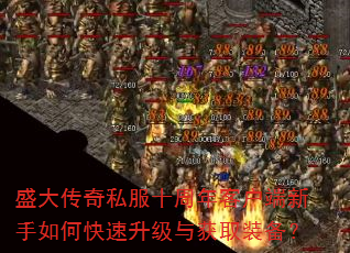 盛大传奇私服十周年客户端新手如何快速升级与获取装备? 盛大传奇私服十周年客户端新手如何快速升级与获取装备?
