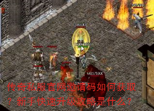 传奇私服官网邀请码如何获取?新手快速升级攻略是什么? 传奇私服官网邀请码如何获取?新手快速升级攻略是什么?
