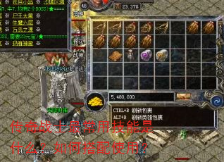 传奇战士最常用技能是什么?如何搭配使用? 传奇战士最常用技能是什么?如何搭配使用?