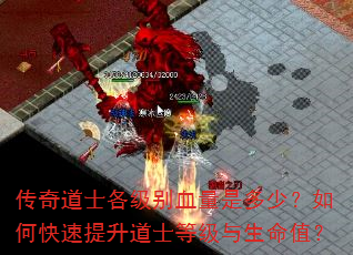 传奇道士各级别血量是多少?如何快速提升道士等级与生命值? 传奇道士各级别血量是多少?如何快速提升道士等级与生命值?