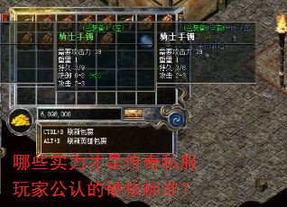 哪些实力才是传奇私服玩家公认的硬核标准? 哪些实力才是传奇私服玩家公认的硬核标准?